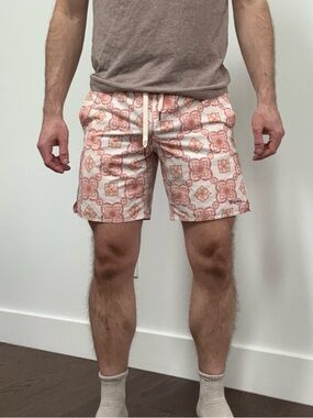 Rhythm. Hybrid 7” Pattern Swim Short Men’s Size 30 Unlined